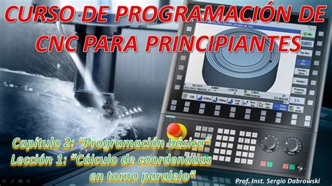 curso de programación de torno